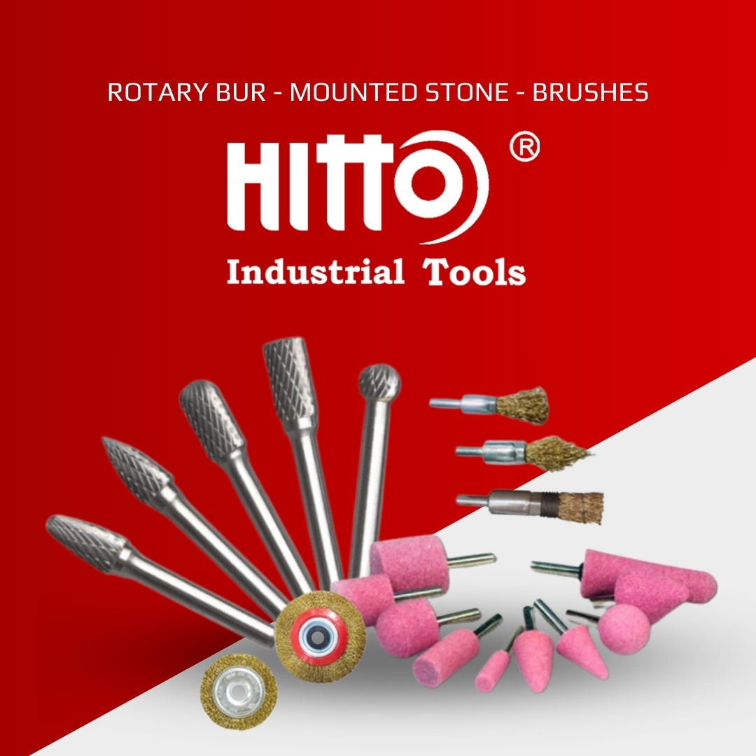 11. rotary bur - mounted stone - brushes